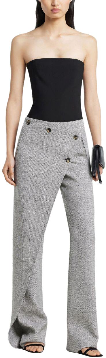 25FW 쿠레쥬 바디수트 티셔츠 425JBD161JS02569999 BLACK - COURREGES