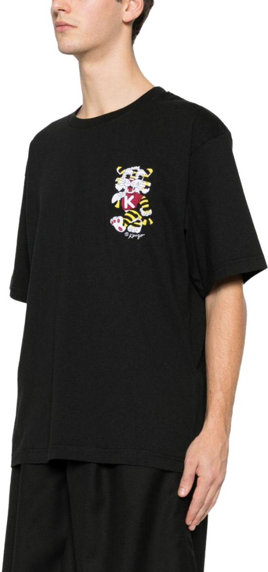 26SS 겐조 반팔 티셔츠 FG55TS4044SY99J BLACK - KENZO