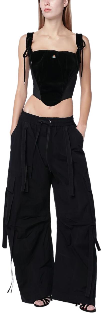 25FW 비비안웨스트우드 민소매 티셔츠 15030047W00WXN401 BLACK