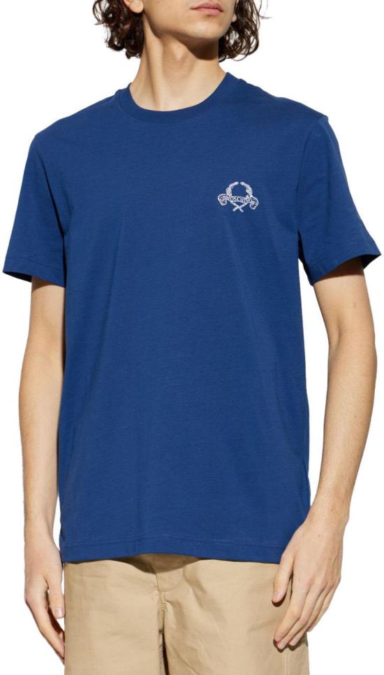 26SS 모스키노 반팔 티셔츠 A071802411290 BLUE - MOSCHINO