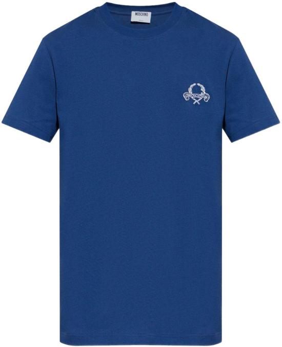 26SS 모스키노 반팔 티셔츠 A071802411290 BLUE