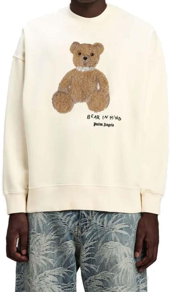  팜앤젤스 긴팔 티셔츠 PMBA026F24FLE0110360 WHITE - PALM ANGELS