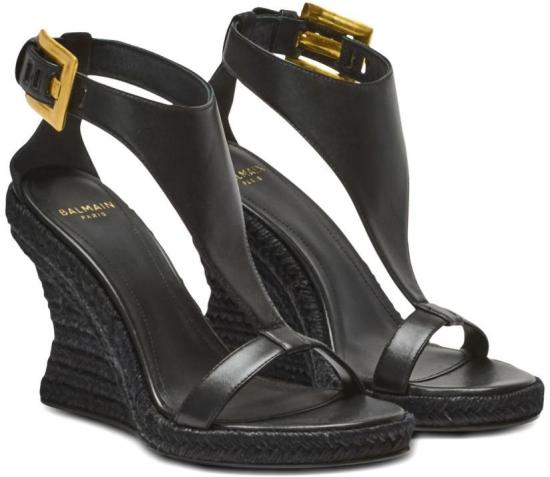 26SS 발망 힐/펌프스 GN1UH204LNAP0PA BLACK - BALMAIN