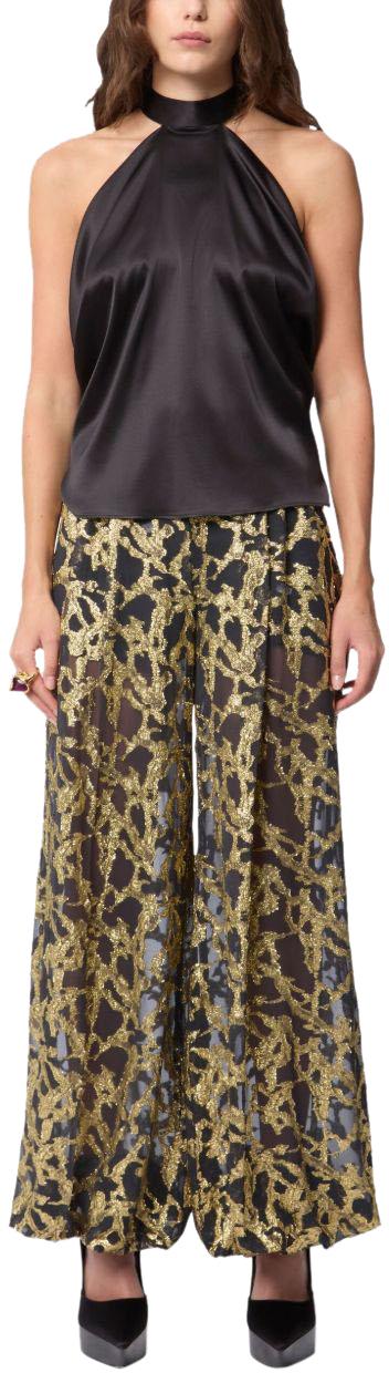 26SS 니나리찌 블라우스 26PCTO002SE1415U9000 BLACK - NINA RICCI