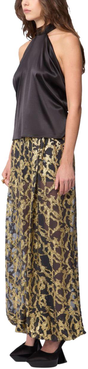 26SS 니나리찌 블라우스 26PCTO002SE1415U9000 BLACK - NINA RICCI