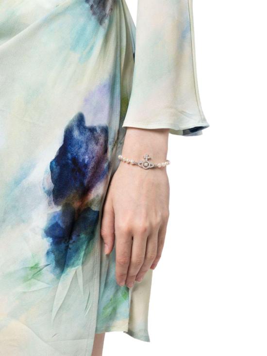 26SS 비비안웨스트우드 팔찌 6103007RP373 WHITE - VIVIENNE WESTWOOD