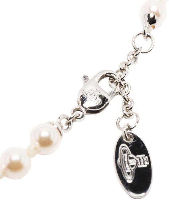 26SS 비비안웨스트우드 팔찌 6103007RP373 WHITE - VIVIENNE WESTWOOD