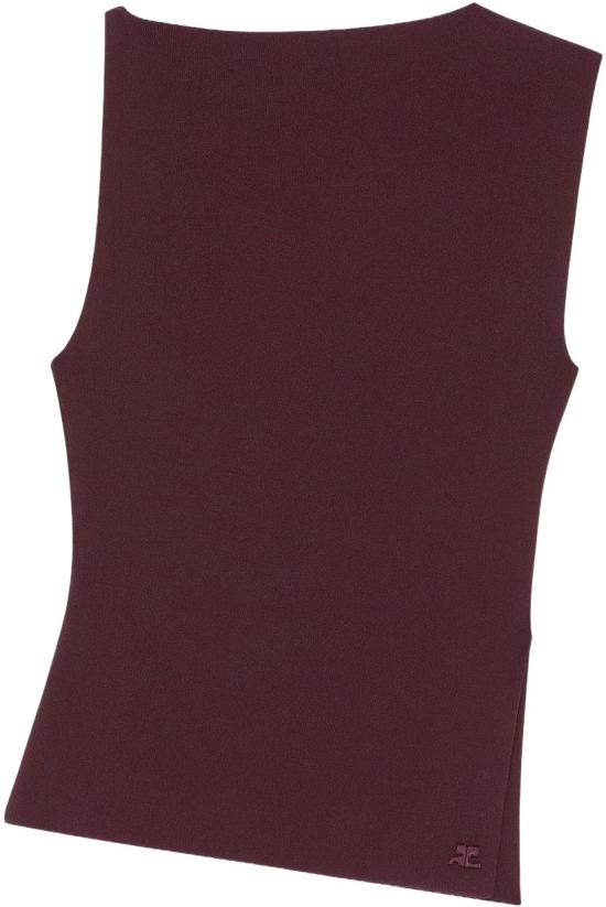 25FW 쿠레쥬 민소매 티셔츠 425MTO464FI00014010 PURPLE