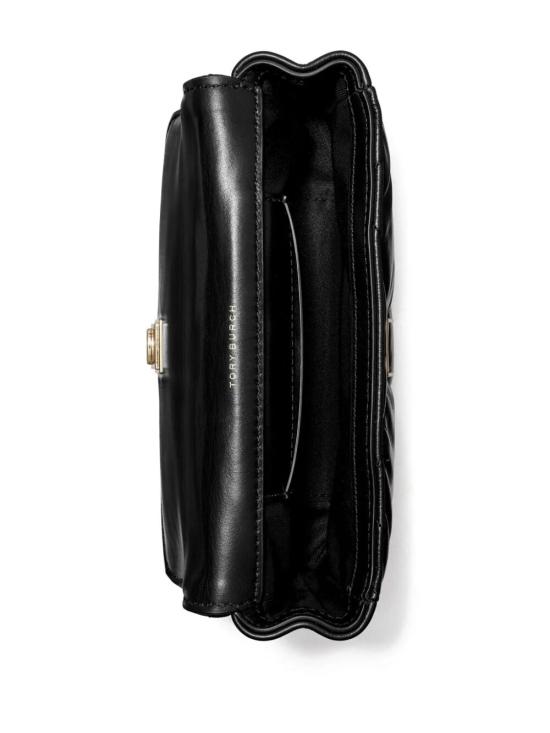 26SS 토리버치 키라 다이아몬드 퀄트 미니 플랩백 154710001 Black - TORY BURCH
