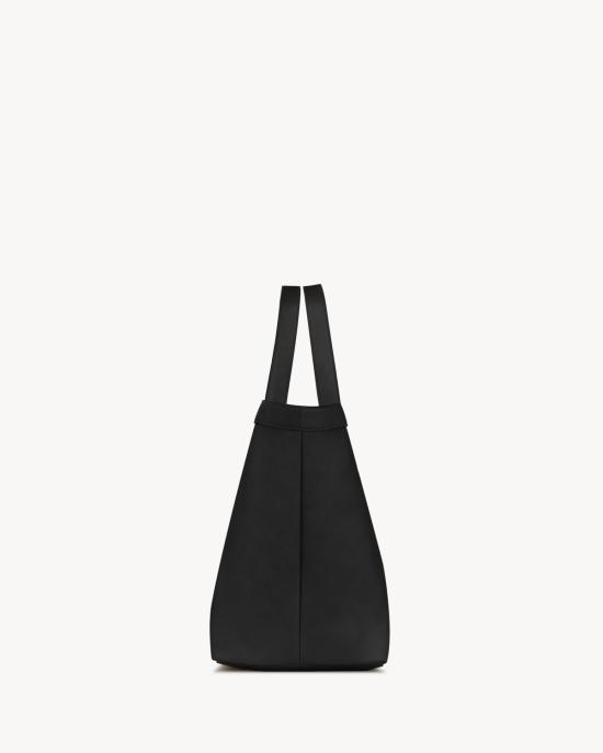 26SS 생로랑 그레인드 레더 Y 토트백 817602AAEB3 1000 BLACK - SAINT LAURENT