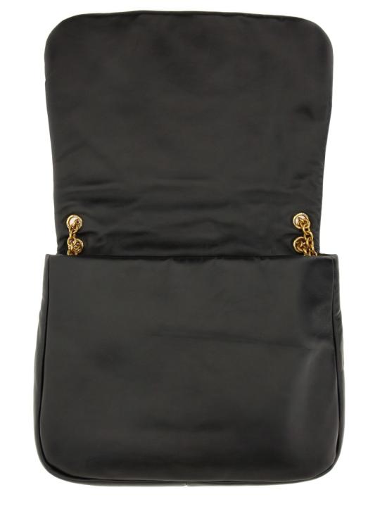 26SS 생로랑 제이미 4.3 맥시 램스킨 805859AAB32 1000 BLACK - SAINT LAURENT
