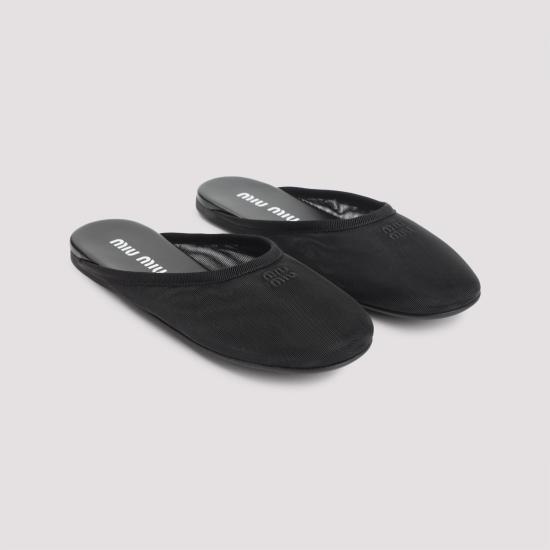 26SS 미우미우 로퍼 5R595EF005099 F0002 BLACK - MIU MIU