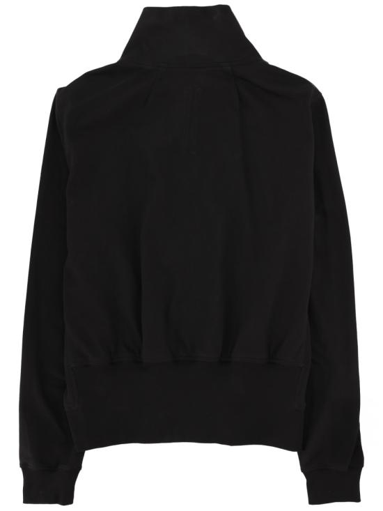 26SS 릭 오웬스 스웨터 RU01F2272 BA09 BLACK - RICK OWENS