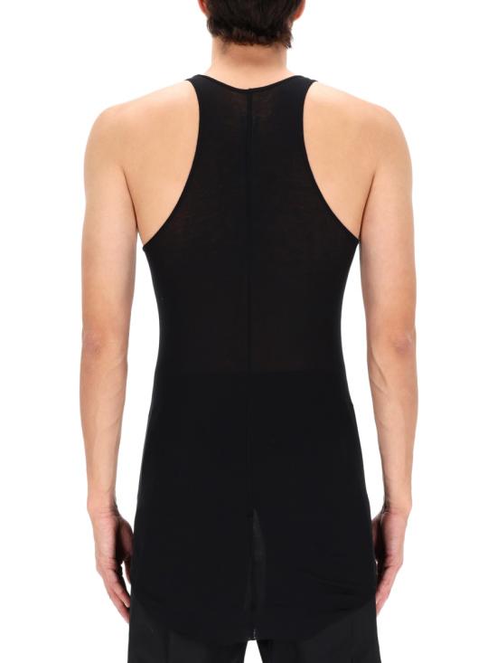 26SS 릭 오웬스 반팔 티셔츠 RU01F2150 MR09 BLACK - RICK OWENS