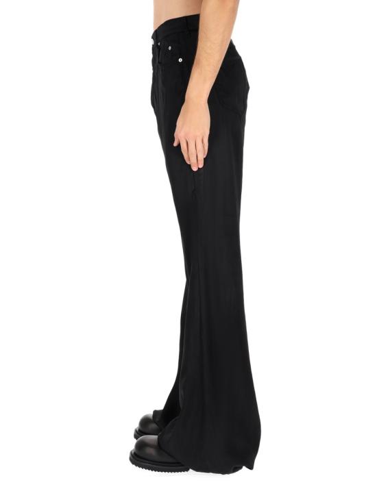 26SS 릭 오웬스 스트레이트 팬츠 RU01F2335 N09 BLACK - RICK OWENS