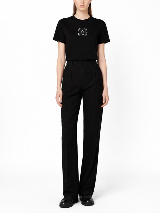 26SS 돌체앤가바나 반팔 티셔츠 F8N08Z GDDMBN0000 BLACK - DOLCE & GABBANA