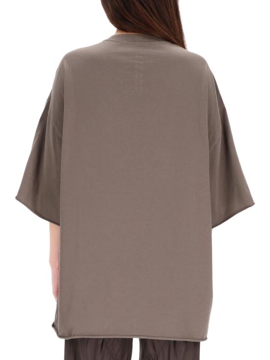 26SS 릭 오웬스 반팔 티셔츠 RP01F6204 JA34 GREY - RICK OWENS