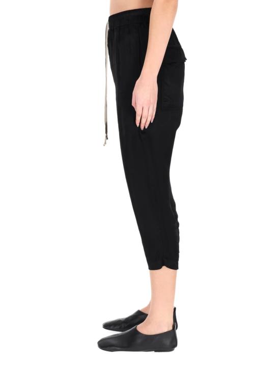26SS 릭 오웬스 스트레이트 팬츠 RP01F6303 N09 BLACK - RICK OWENS