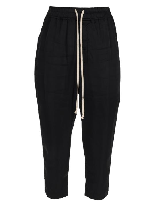 26SS 릭 오웬스 스트레이트 팬츠 RP01F6303 N09 BLACK