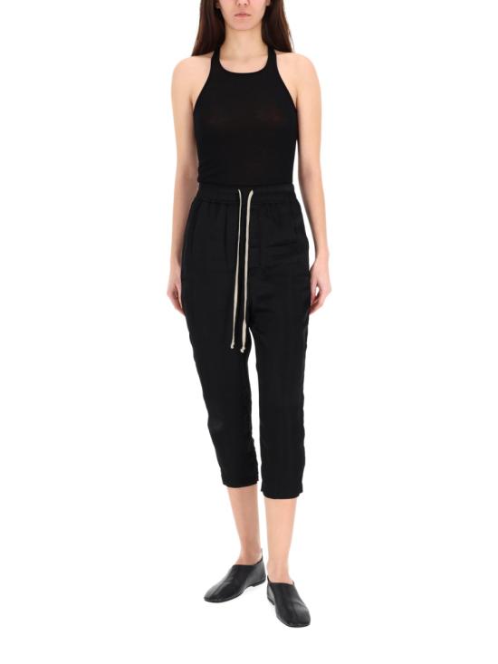 26SS 릭 오웬스 스트레이트 팬츠 RP01F6303 N09 BLACK - RICK OWENS