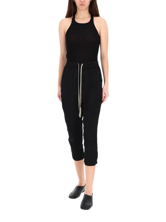 26SS 릭 오웬스 반팔 티셔츠 RP01F6101 RC09 BLACK - RICK OWENS