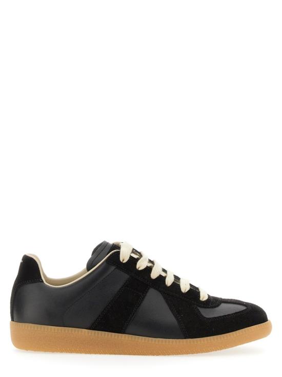  마르지엘라 카프스킨 레플리카 스니커즈 S58WS0109 P1895H6851 BLACK - MAISON MARGIELA