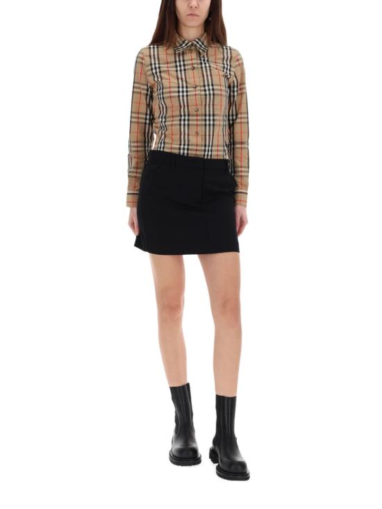  버버리 라프윙 체크 롱 슬리브 셔츠 8111847 A7028 MULTICOLOUR - BURBERRY