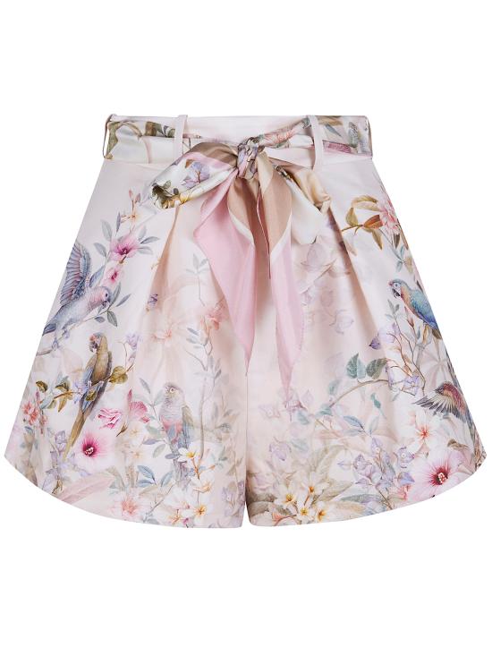 26SS 짐머만 스트레이트 팬츠 4257AC261 CRMAV MULTICOLOUR - ZIMMERMANN