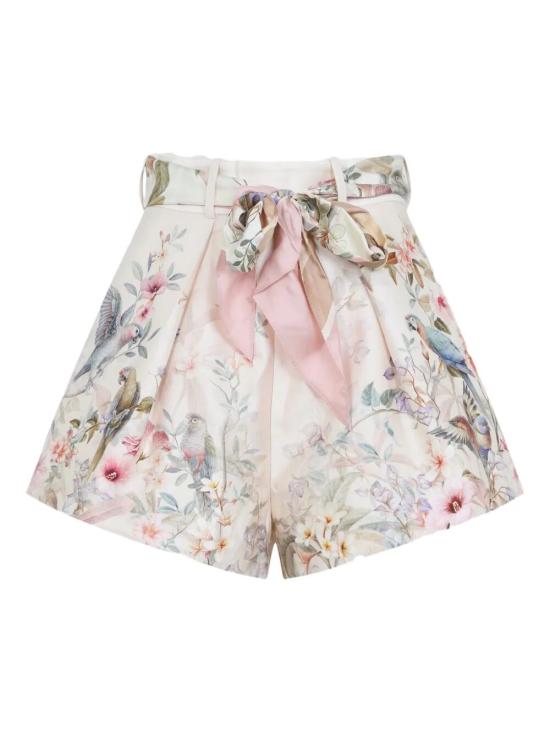 26SS 짐머만 스트레이트 팬츠 4257AC261 CRMAV MULTICOLOUR - ZIMMERMANN