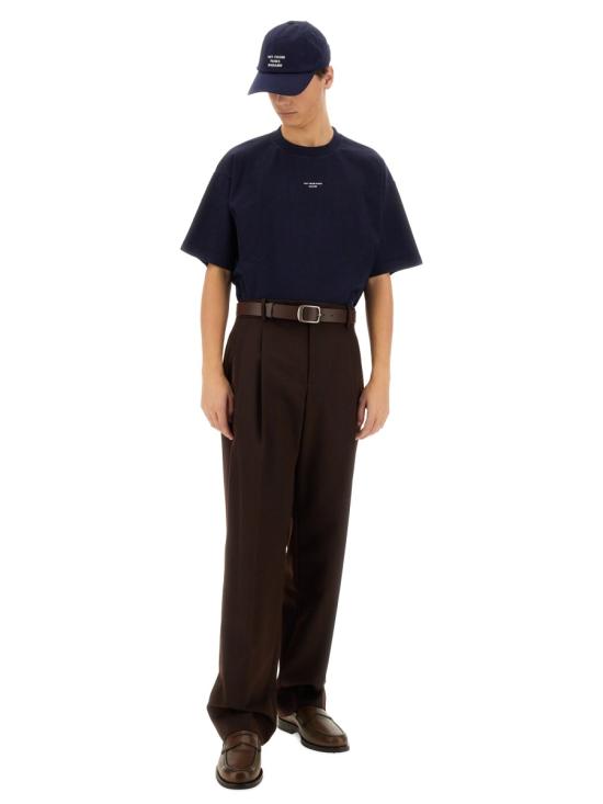 26SS 드롤드무슈 반팔 티셔츠 TS202 CO002NAVY BLUE - DROLE DE MONSIEUR