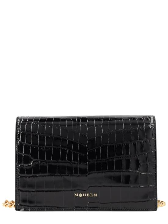 26SS 알렉산더 맥퀸 토트백 855291 1HB0G1001 BLACK - ALEXANDER MCQUEEN