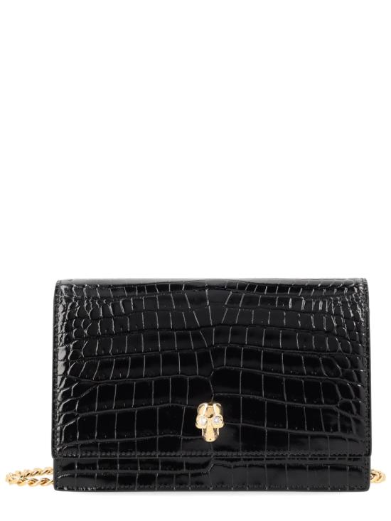 26SS 알렉산더 맥퀸 토트백 855291 1HB0G1001 BLACK - ALEXANDER MCQUEEN