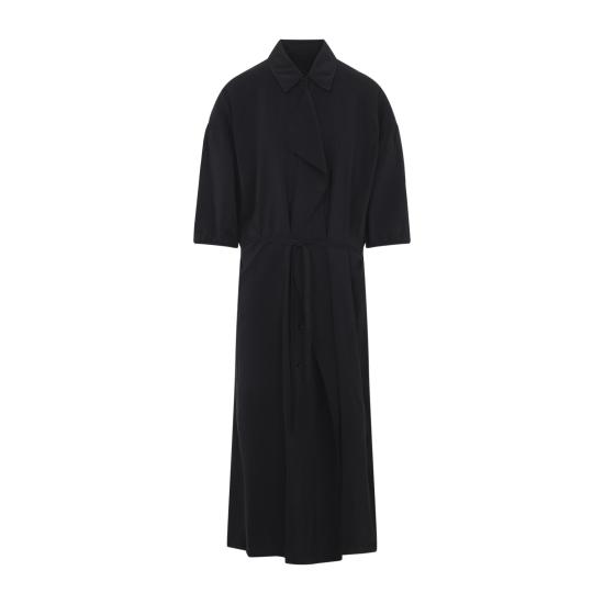 26SS 르메르 미디 원피스 DR1162LF1308 BK999 BLACK