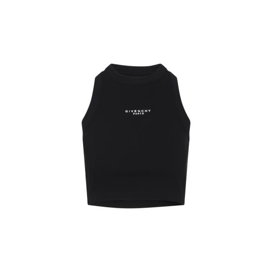 26SS 지방시 반팔 티셔츠 BW70FNP7BR 001 BLACK
