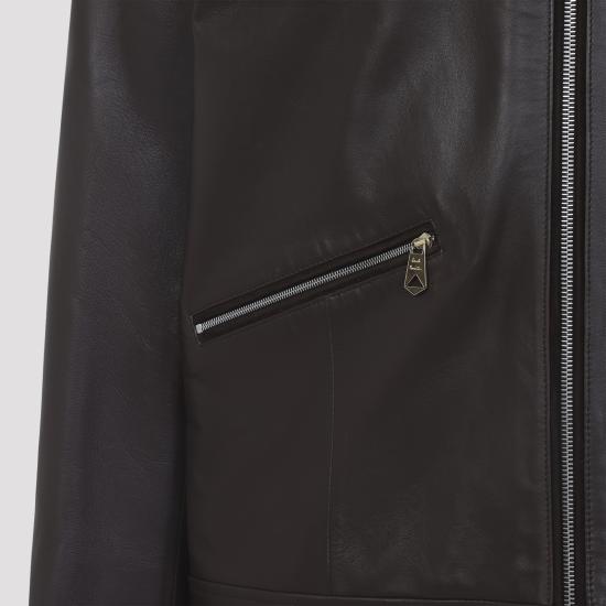26SS 폴 스미스 가죽 자켓 M1R872ZV01388 69A BROWN - PAUL SMITH