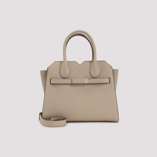 26SS 발렉스트라 밀라노 투 핸들 미니 백 WBMI0006010LOC99 MBC NUDE NEUTRALS - VALEXTRA