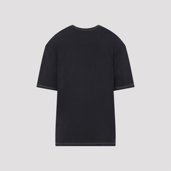 26SS 르메르 박시 저지 숏 슬리브 티셔츠 TS0010LJ1010 BR498 BLUE - LEMAIRE