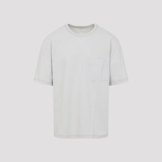 26SS 르메르 박시 숏슬리브 저지 티셔츠 TS0010LJ1010 WH007 NUDE NEUTRALS - LEMAIRE