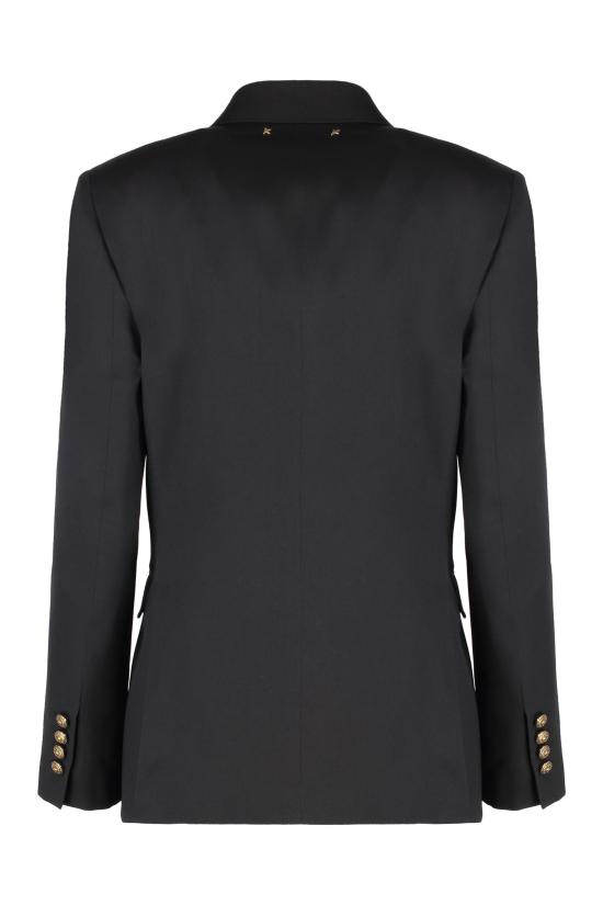 26SS 골든구스 더블 브레스트 블레이저 GWP00829P001521 90100 BLACK - GOLDEN GOOSE