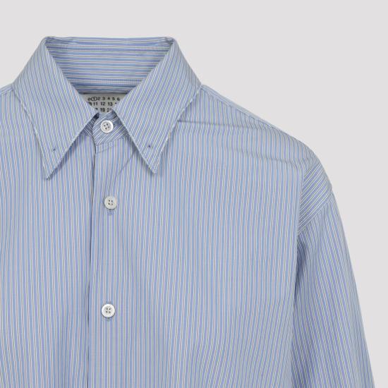 26SS 마르지엘라 셔츠 S51DT0030M35718 001F BLUE - MAISON MARGIELA