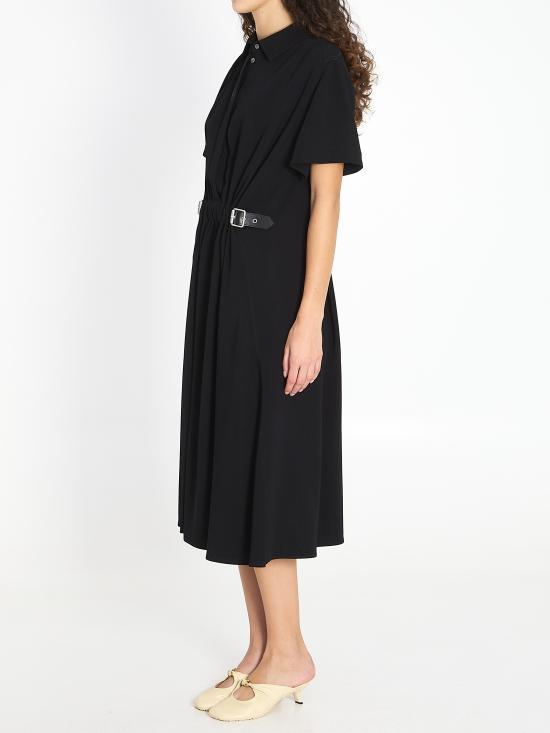26SS 로에베 미디 원피스 S540Y09XTW 1100 BLACK - LOEWE