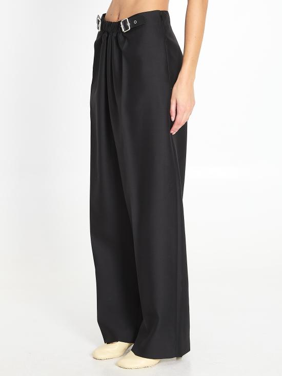 26SS 로에베 스트레이트 팬츠 S540Y04XM7 1100 BLACK - LOEWE