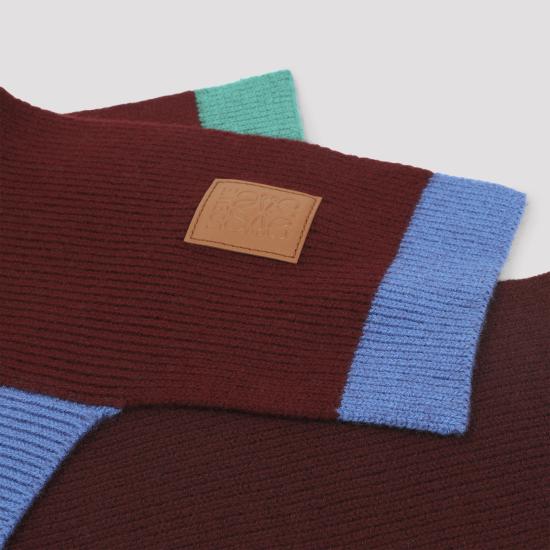 26SS 로에베 머플러/스카프 FSA8S3SK01 6654 MULTICOLOUR - LOEWE