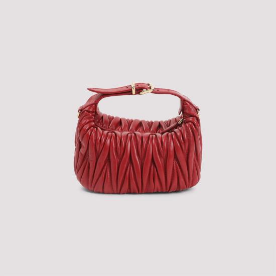 26SS 미우미우 토트백 5BP100VOOOAN88 F0011 RED - MIU MIU