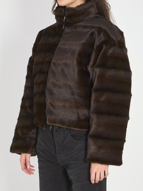 26SS 발렌시아가 숏패딩 857747TP039 1000 BLACK - BALENCIAGA