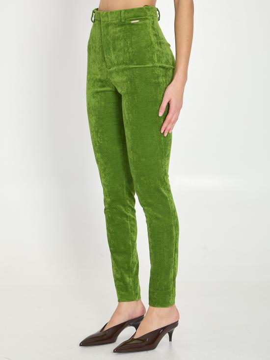26SS 구찌 스트레이트 팬츠 854586ZAUG7 3715 GREEN - GUCCI