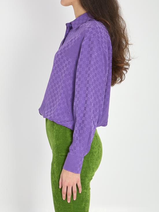 26SS 구찌 셔츠 837168Z7ATQ7 5007 PURPLE - GUCCI