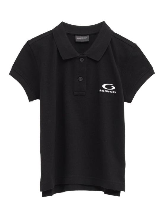 26SS 발렌시아가 반팔 티셔츠 858098TTVT8 1070 BLACK