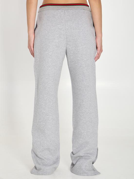 26SS 구찌 스트레이트 팬츠 853424XJHIR 1160 GREY - GUCCI