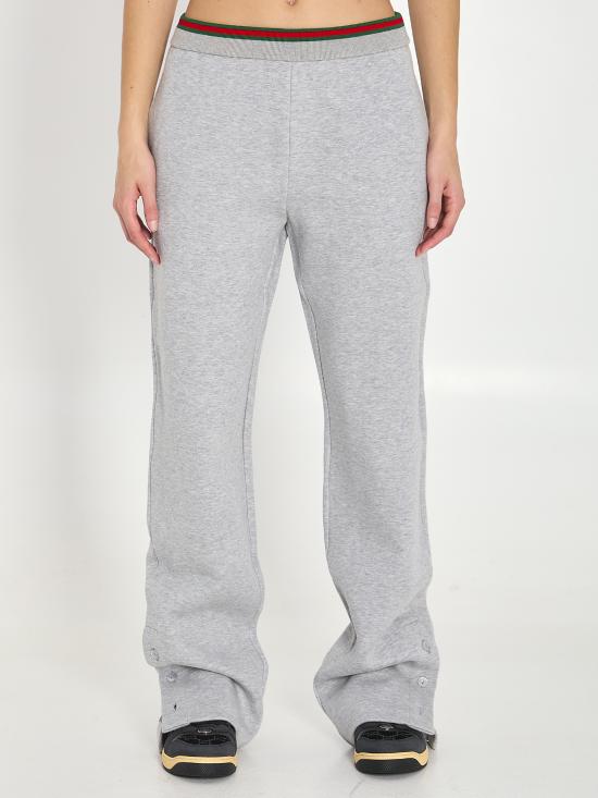 26SS 구찌 스트레이트 팬츠 853424XJHIR 1160 GREY